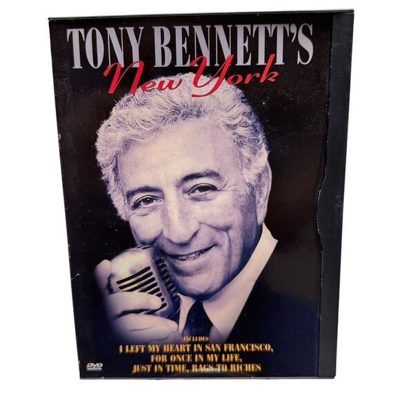 Tony Bennett's New York OOP Image Entertainment DVD Live performance & interview - Picture 1 of 4